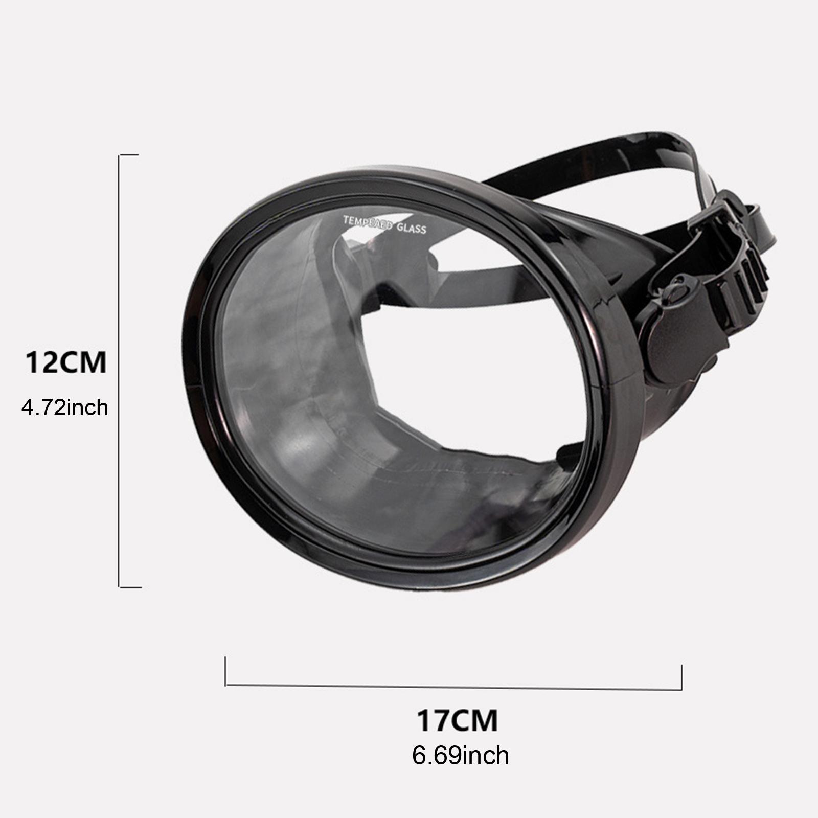 Anti Pollution Mask - Waterproof Scuba Dive Mask Tempered Glass