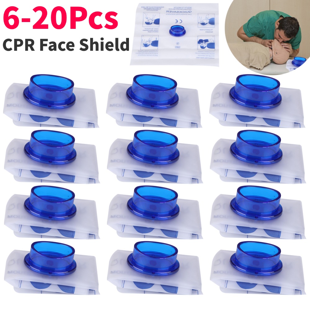 Kids Face Mask - 1-10PCS Disposable Emergency Artificial Respiration Mouth-Mouth