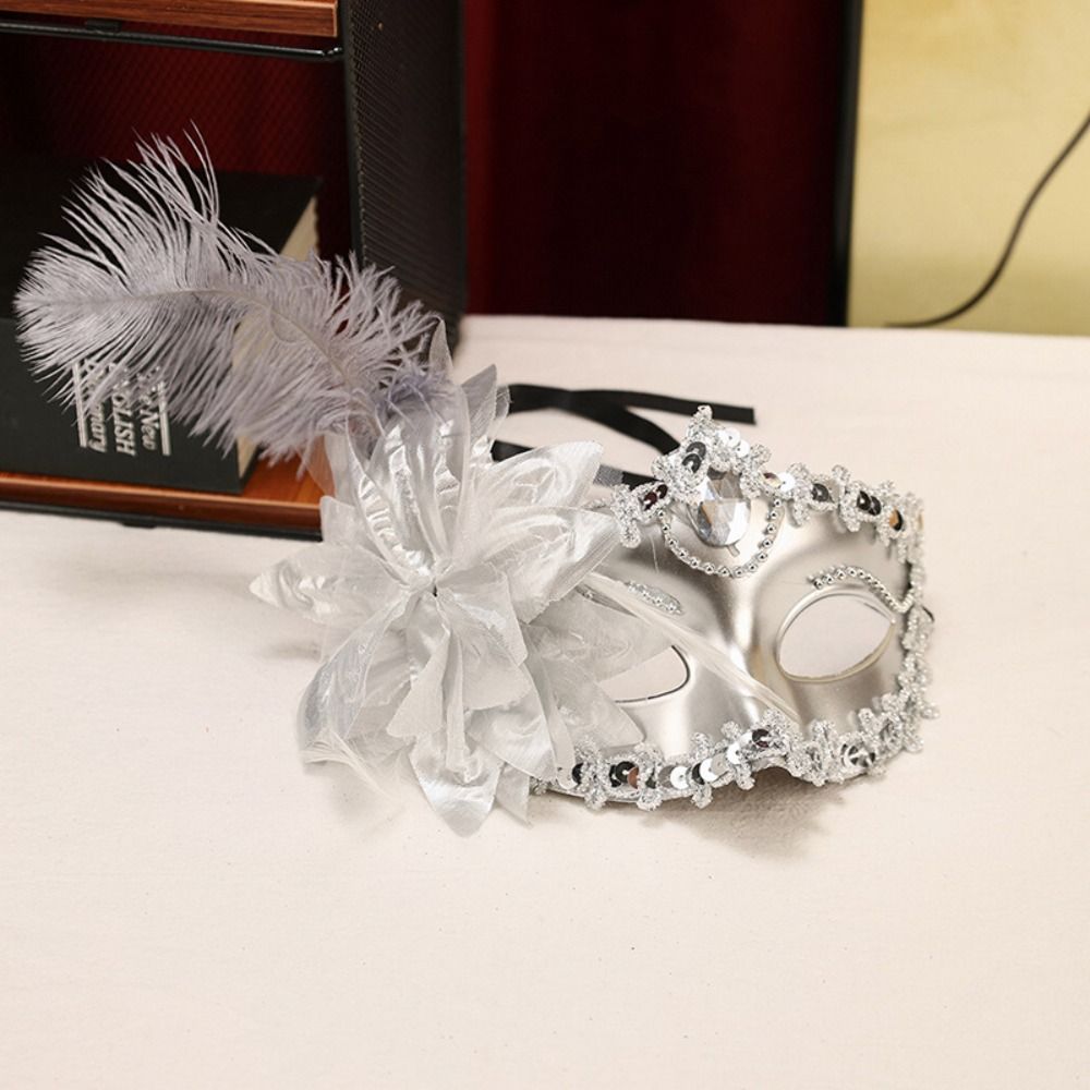 Creative Rhinestone Half-Face  - Kids Face Mask ulasan dan harga