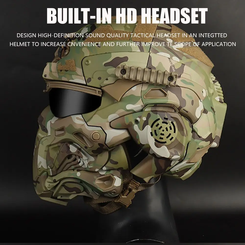 Tactical Assault Helmet Protec - Anti Pollution Mask ulasan dan harga