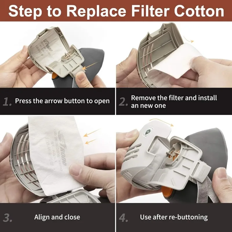 Dust Mask +20pcs Filter Cotton - Anti Pollution Mask ulasan dan harga