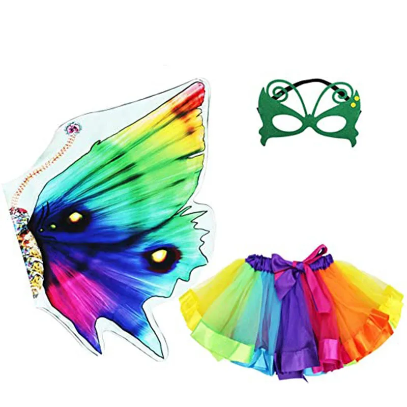 Girls Children Butterfly Wings - Kids Face Mask ulasan dan harga