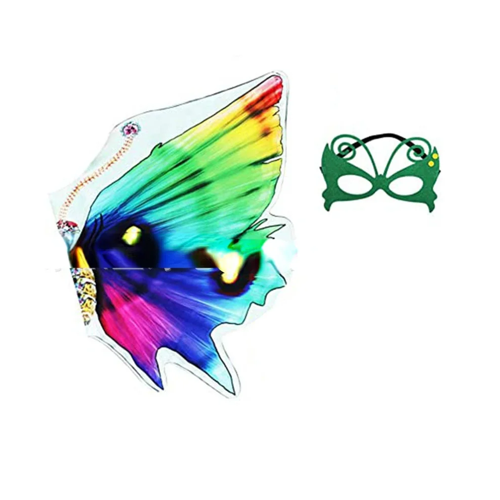 Girls Children Butterfly Wings - Kids Face Mask ulasan dan harga